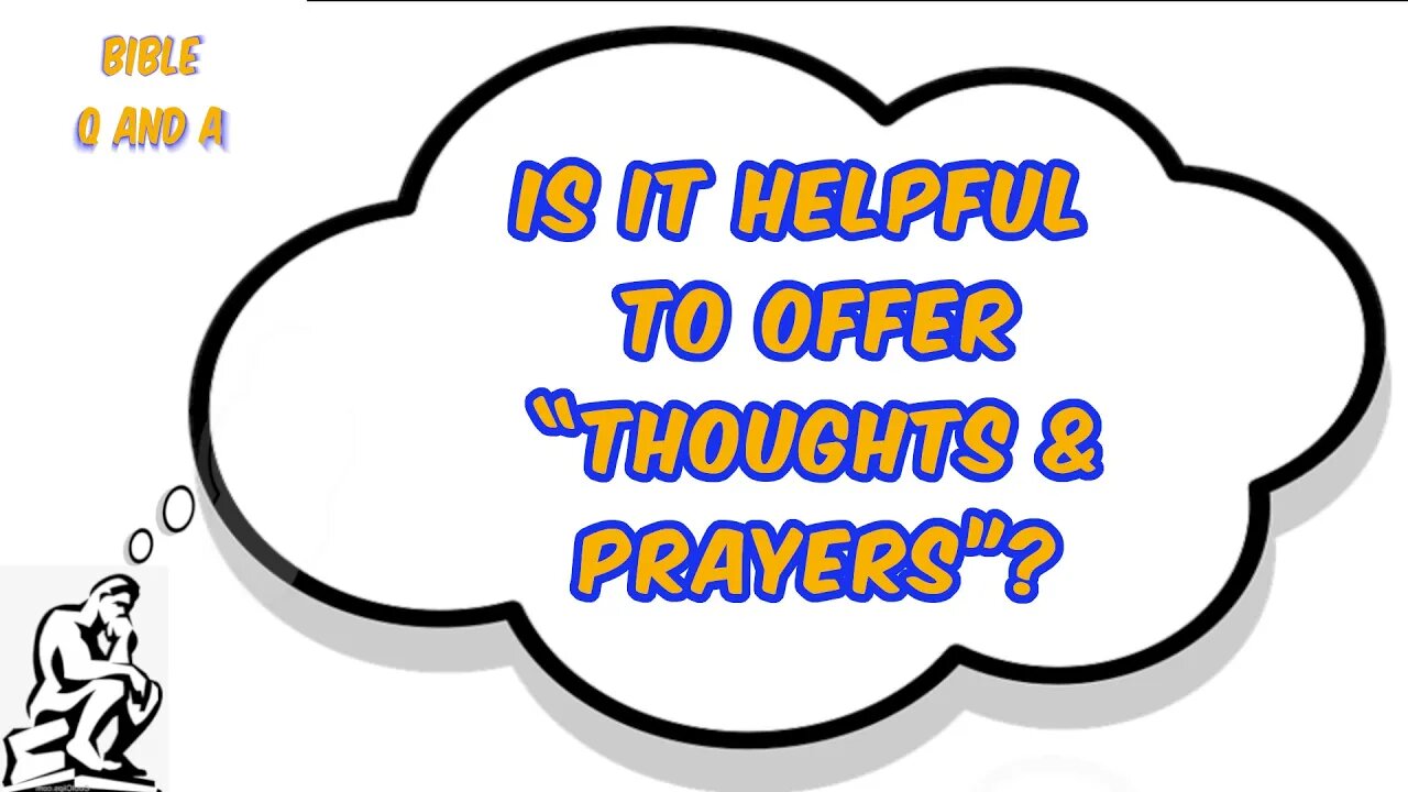 Is it Helpful to Offer “Thoughts & Prayers”?