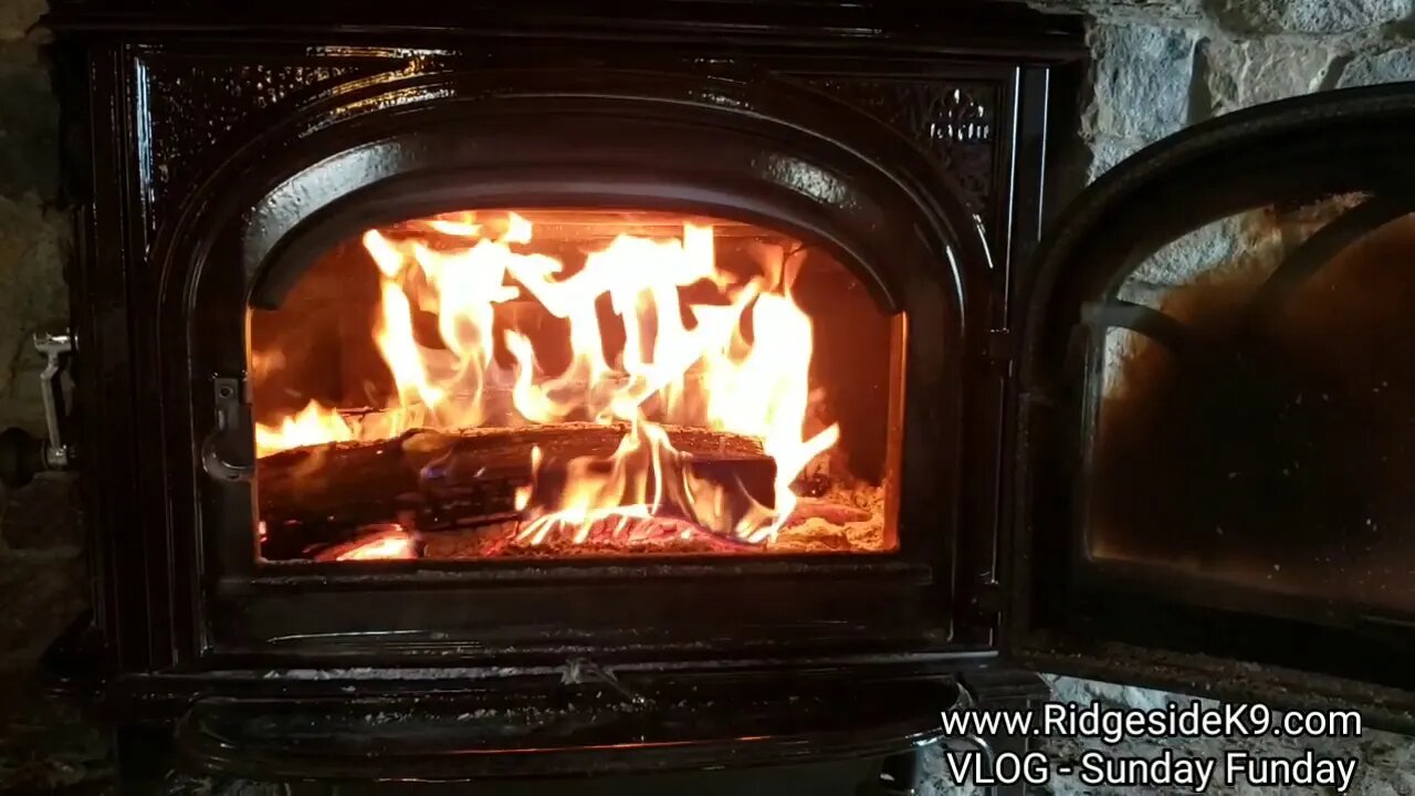 VLOG - Woodstove Heating. How We Heat The Cabin.