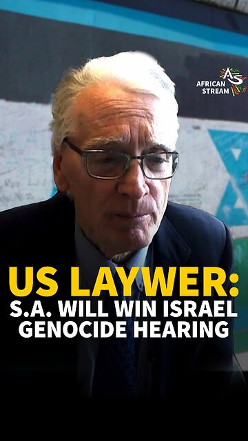 US LAYWER: SA WILL WIN ISRAEL GENOCIDE HEARING