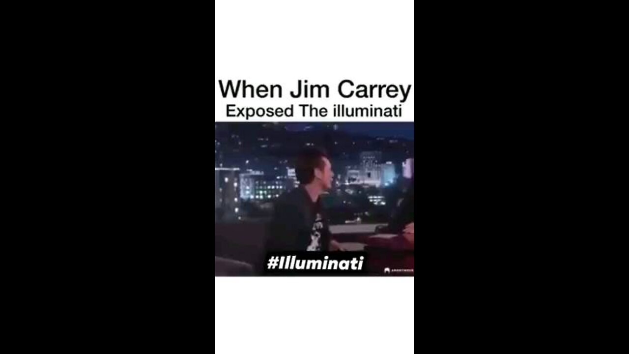 JIM CARREY EXPOSE LES ILLUMINATY