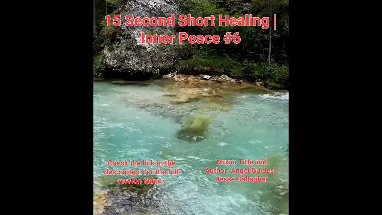 15 Second Short Healing Inner Peace | Meditation Music | Angel Guides | #6 #Meditation #shorts