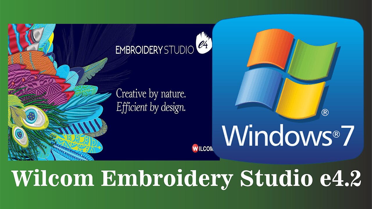 Installation Wilcom Embroidery Studio e4.2 in Windows 7