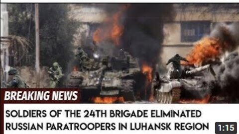 Soldiers of the 24th Brigade eliminated Russian paratroopers in Luhansk region