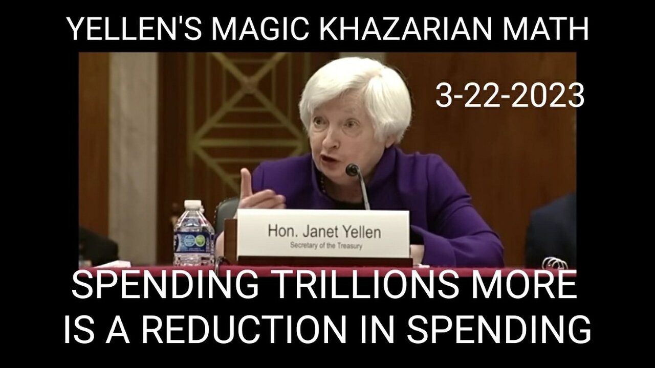 Senator Kennedy Grills Treasury Sec Yellen on Bank Bailouts & Biden's Insane Budget 3-22-2023