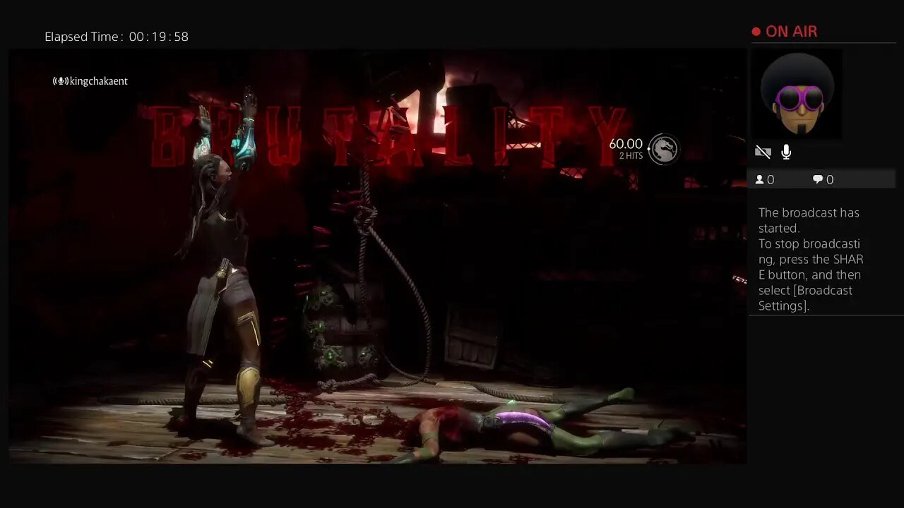 kingchakaent's Live PS4 Broadcast