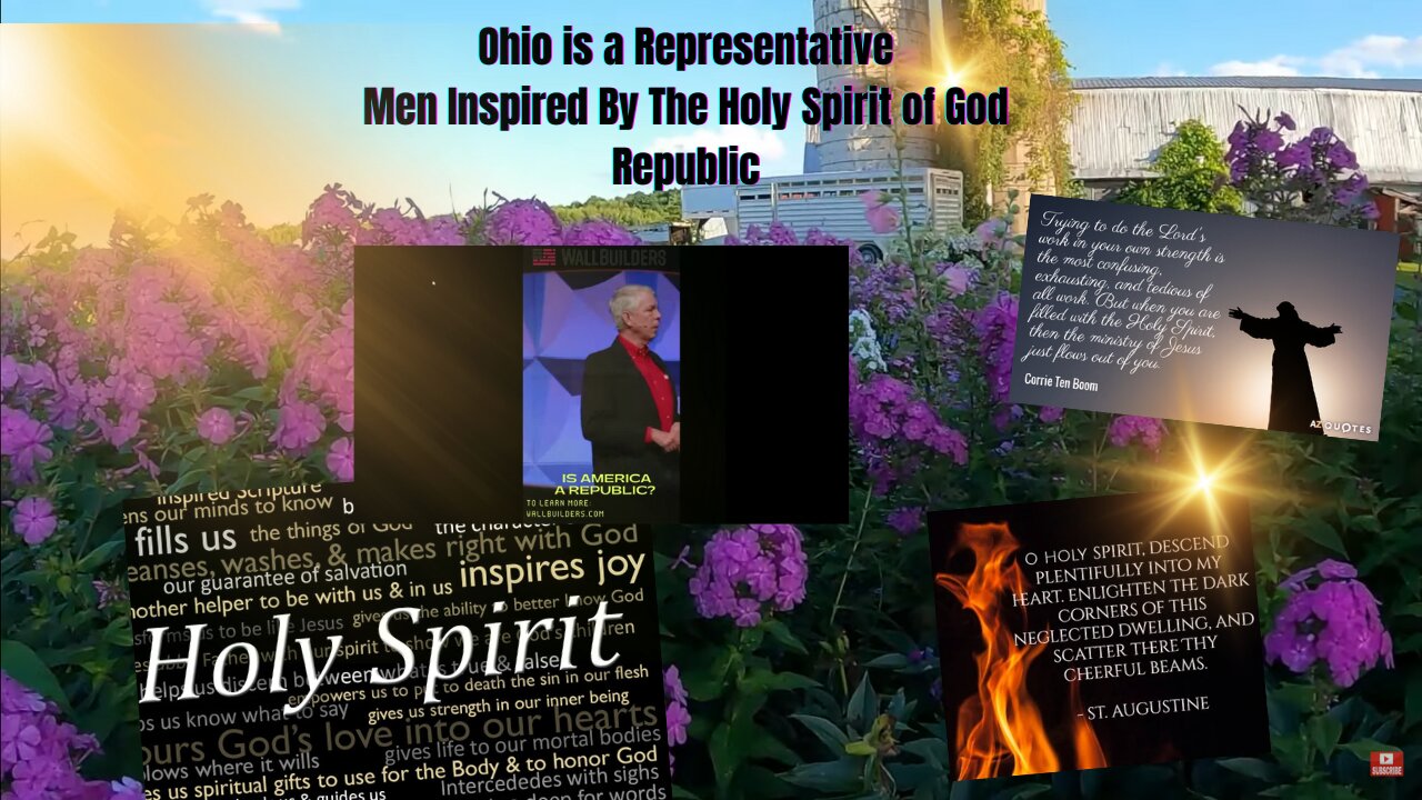 Edited Ohio is a Representative, Men Inspired By The Holy Spirit of God, Republic