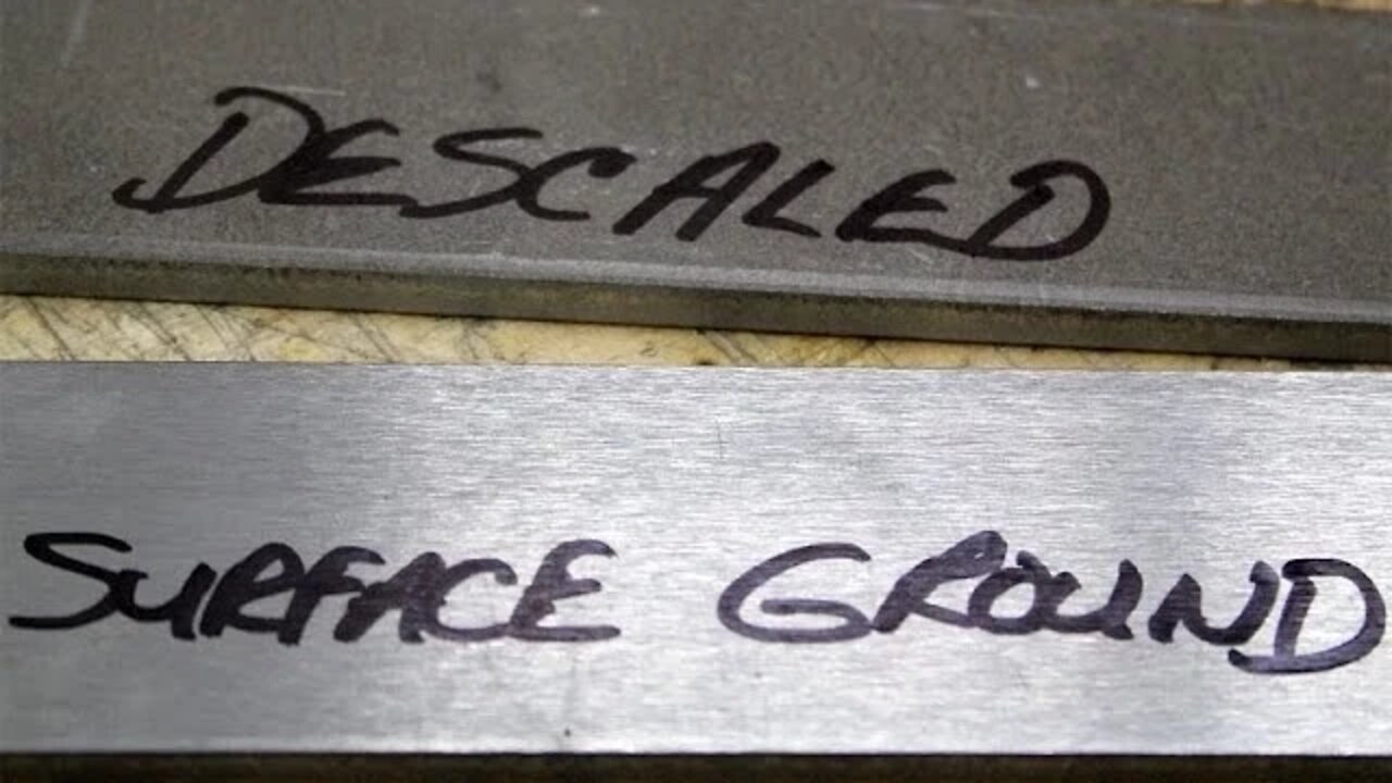 Surface Ground vs Descaled Blade Steel