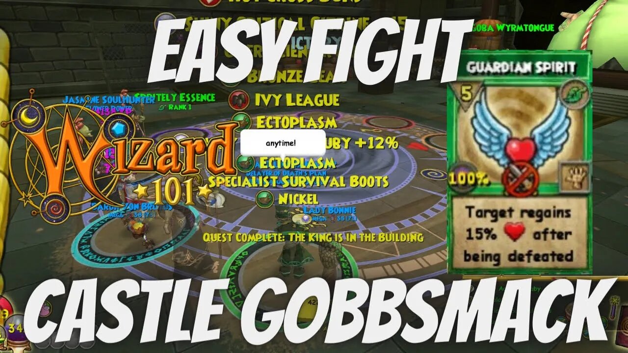 ⭐️ The Castle Gobbsmack Secret: Wizard101 Strategy