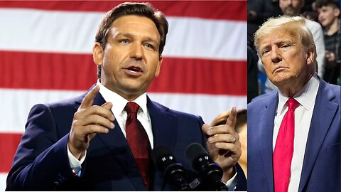 DeSantis Speaks on the Pending Trump Arrest