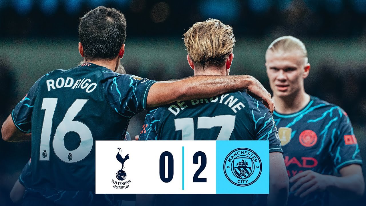 HIGHLIGHTS! HAALAND BRACE FIRES CITY TO WITHIN TOUCHING DISTANCE OF TITLE | Tottenham 0-2 Man City