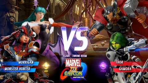 Morrgan & Monster Hunter VS Thor & Gamora Marvel vs Capcom