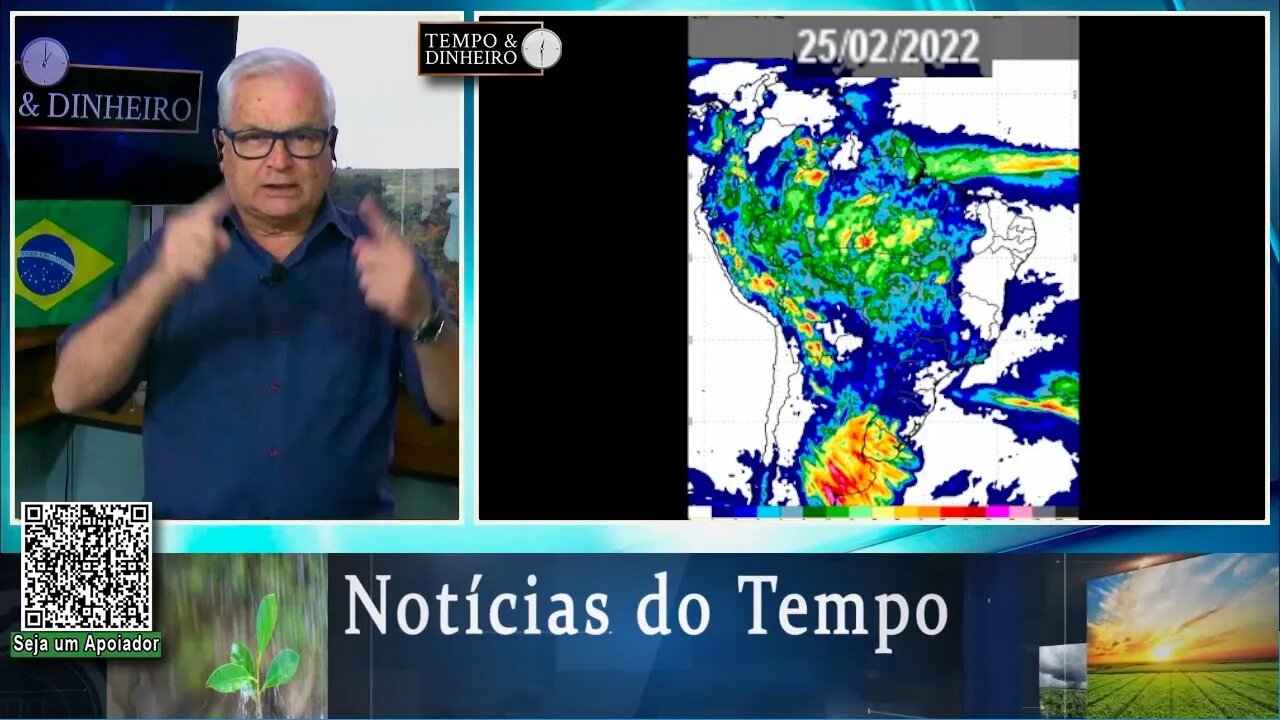 Previsão de CHUVAS intensas no RJ, ES, MG e centro-norte. No Sul Irregular