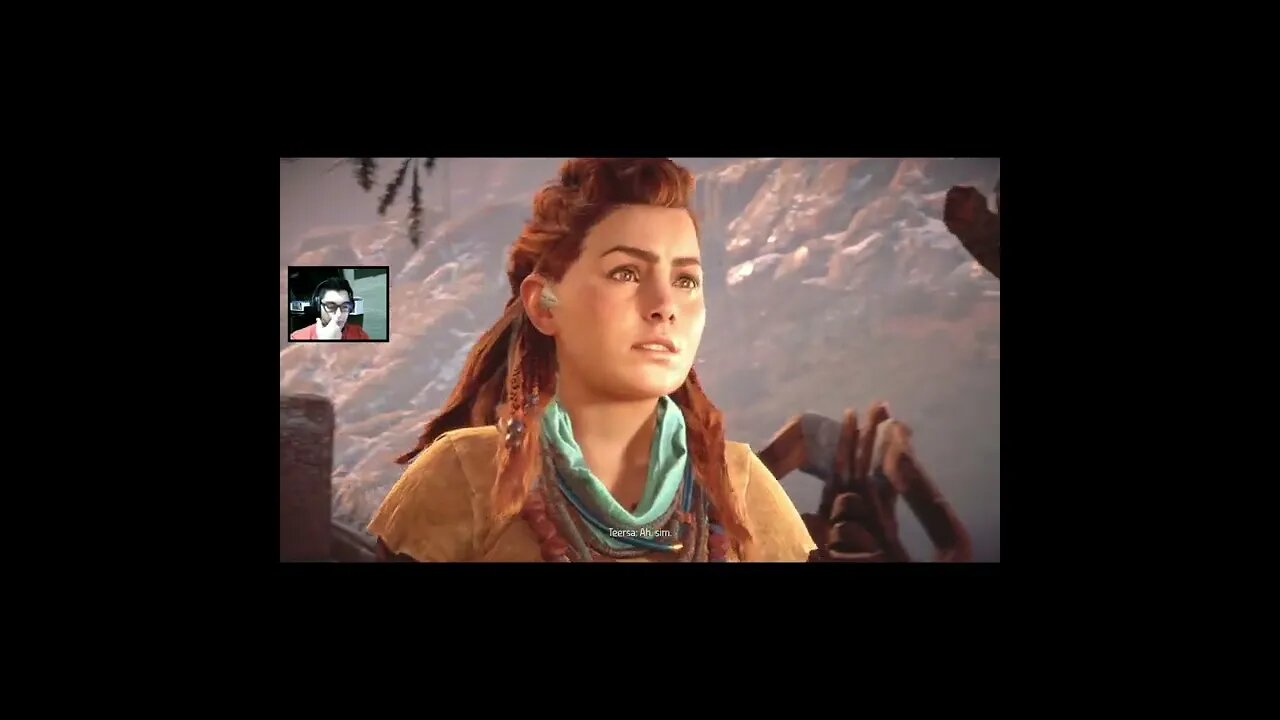 ALOY encontra TEERSA - Horizon Zero Dawn - Gameplay Completo no CARD FINAL #shorts