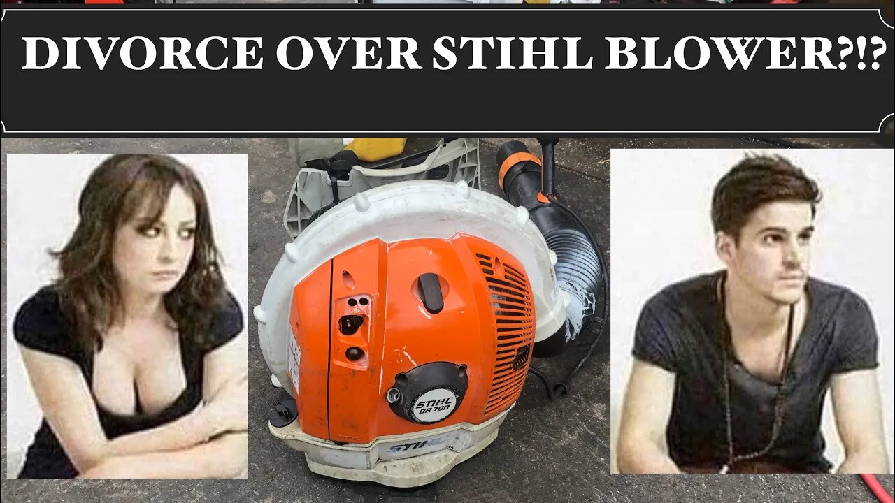 WIFE BOUGHT TERRIBLE STIHL BR700 How to replace recoil rope pull start Choke Knob Will it Run?