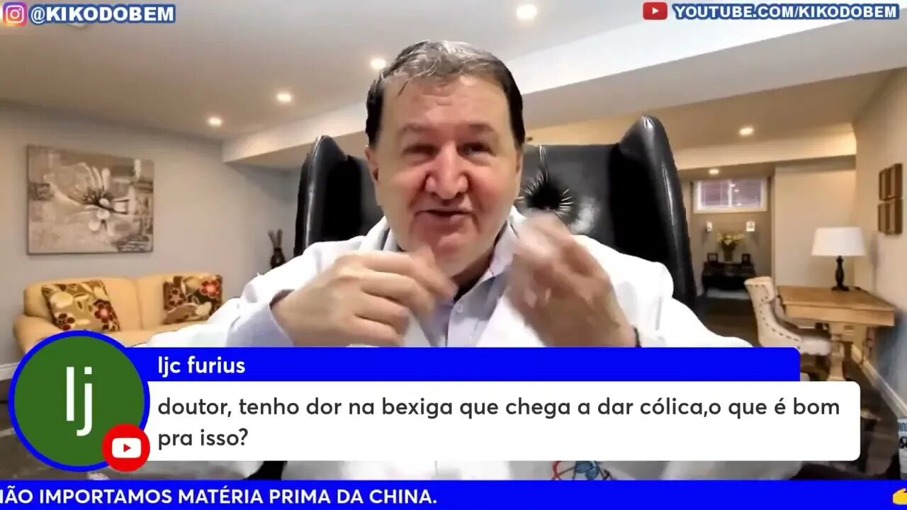 DORES NA BEXIGA + CONSELHO SOBRE VÍCIOS LEGALIZADOS E ILEGAIS. DR KIKO DO BEM WHATSAP 15-99644-8181