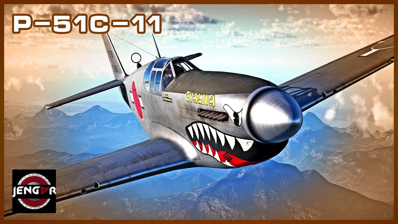 NIPPON MUSTANG! P-51C-11-NT - Japan - War Thunder Review!