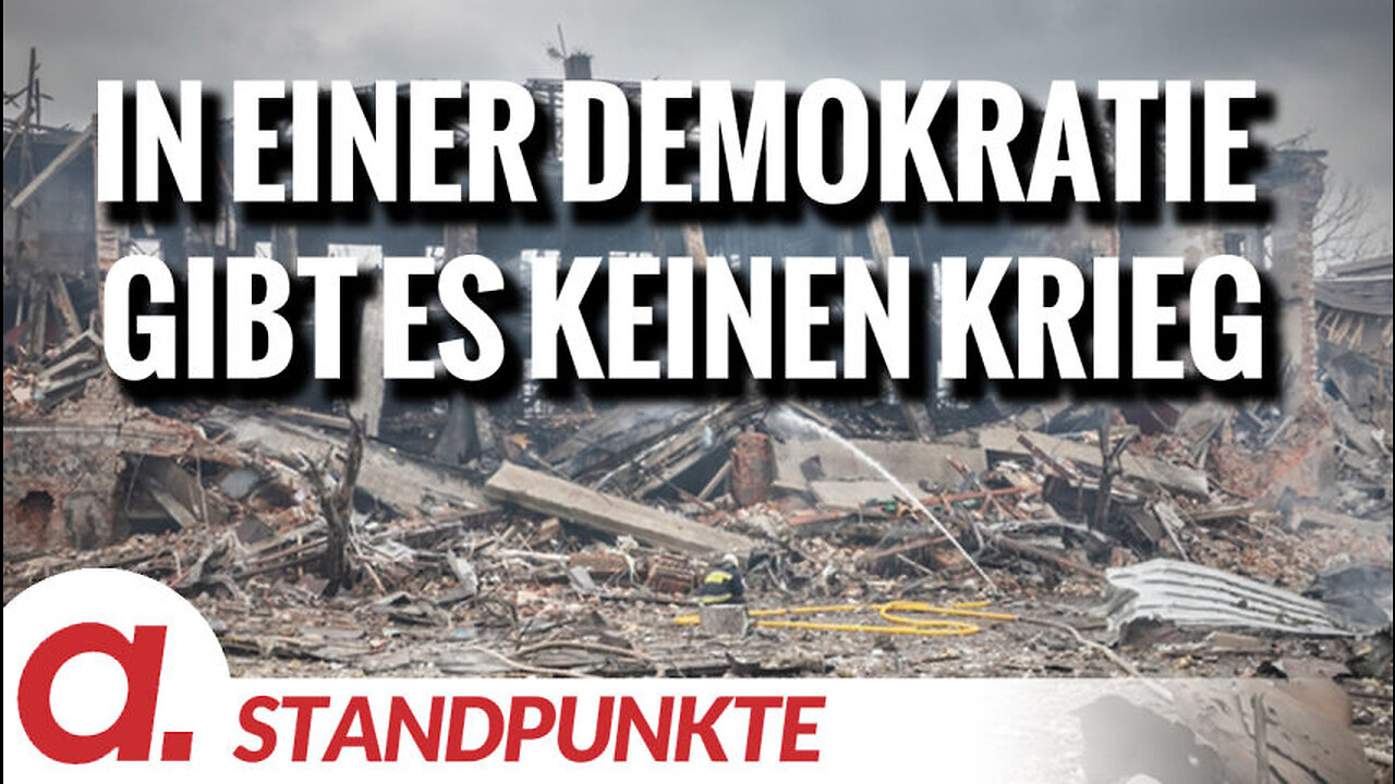 In einer echten Demokratie gibt es keinen Krieg | Von Peter Haisenko