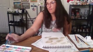 Watercolor Painting: Speed Motion Video