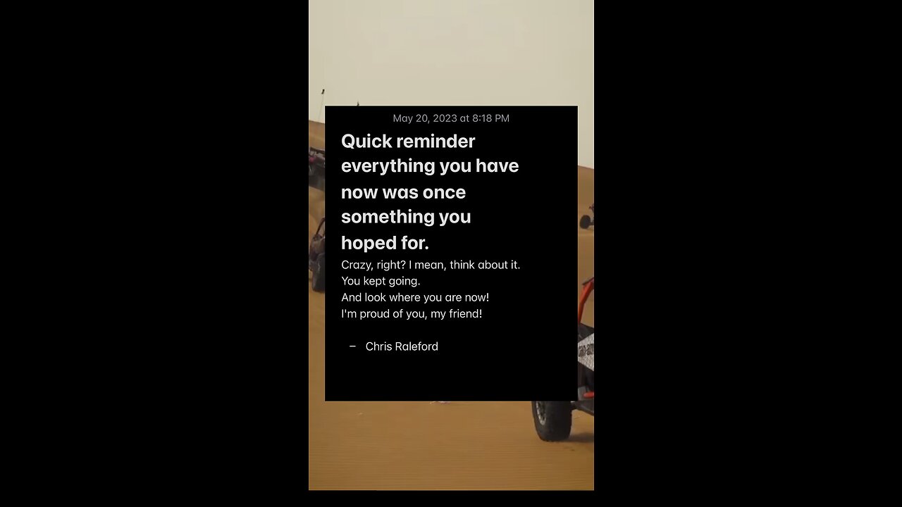 Keep going