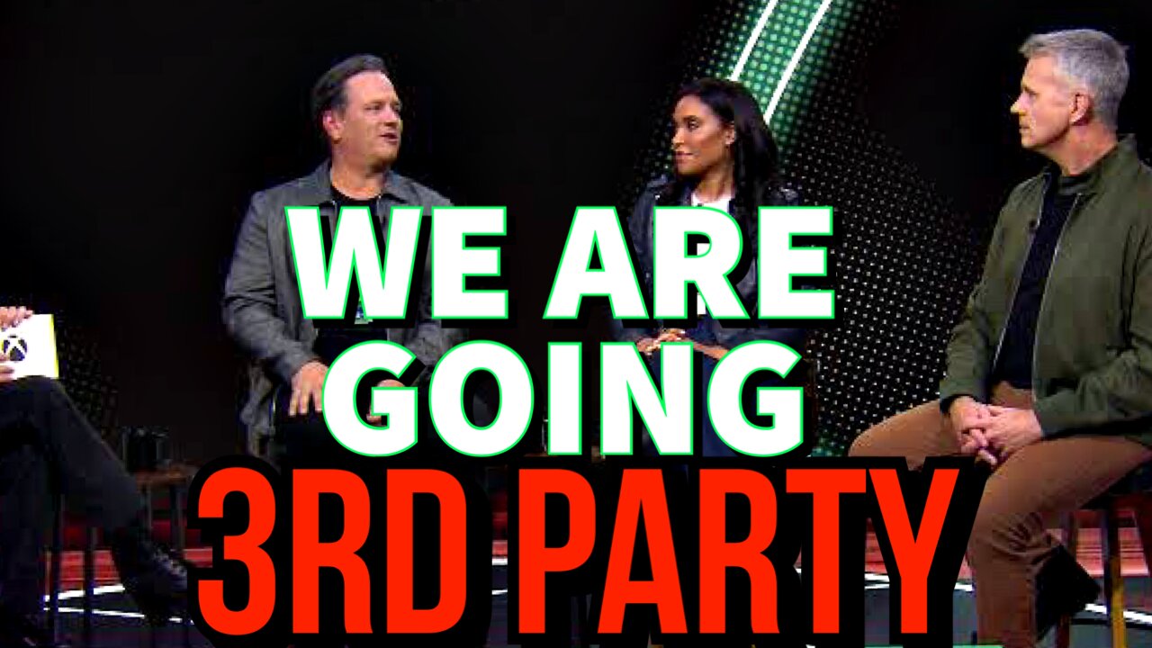 XBOX IS GOING 3RD PARTY