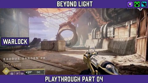 Destiny 2 Voidwalker Warlock: Beyond Light Campaign Playthrough Part 04