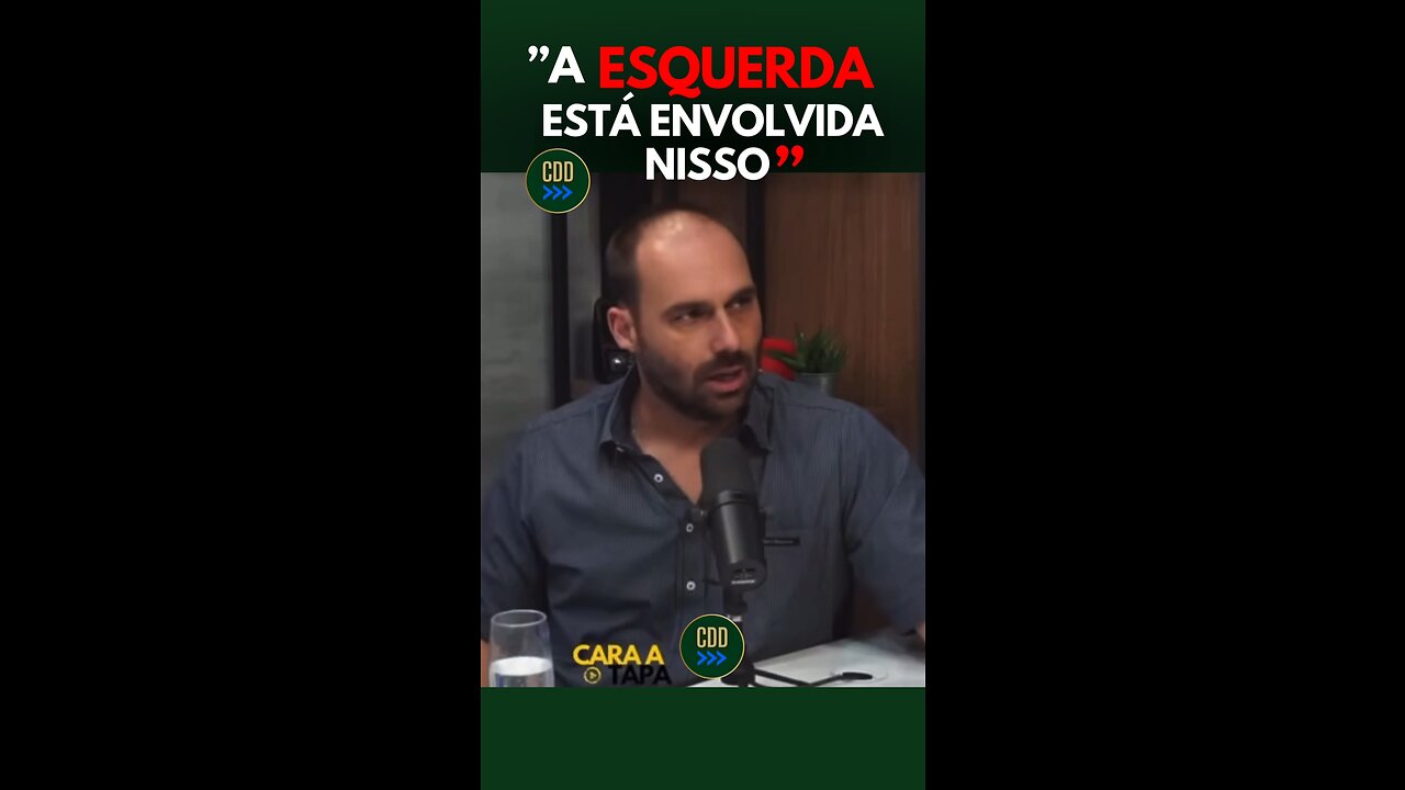 Eduardo Bolsonaro afirma que a esquerda está envolvida no 8 de Janeiro