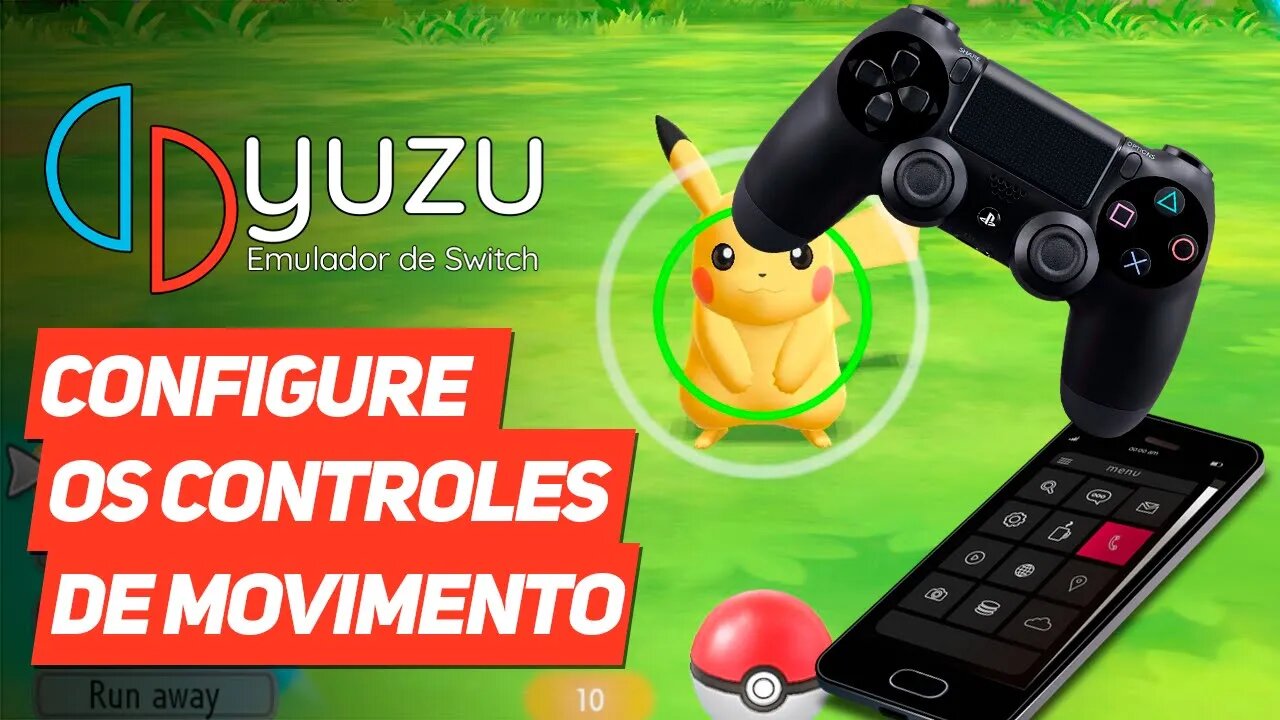 Yuzu | Como configurar controles de movimento [DS4 e Android]