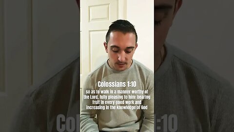 Colossians 1:10