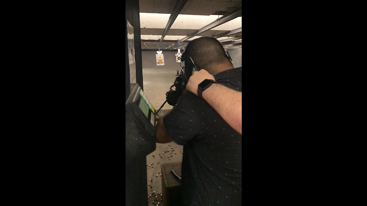 Shooting a Saw Gun