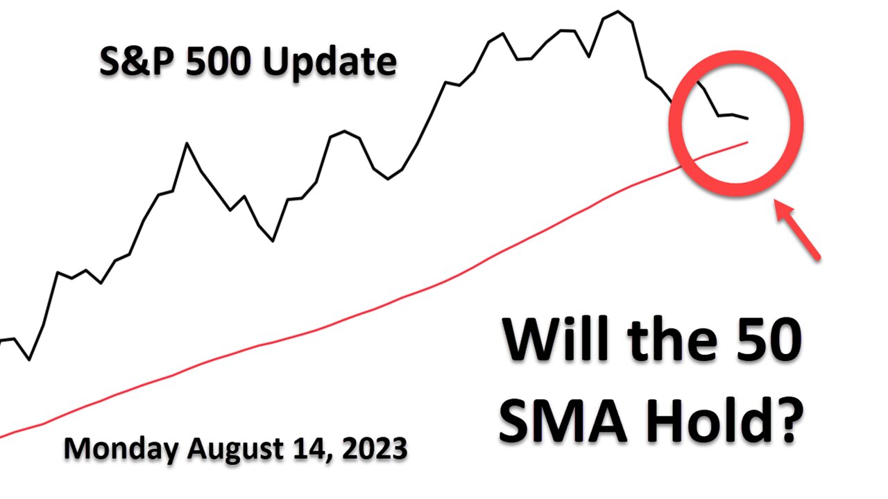 S&P 500 Daily Market Update for Monday August 14, 2023