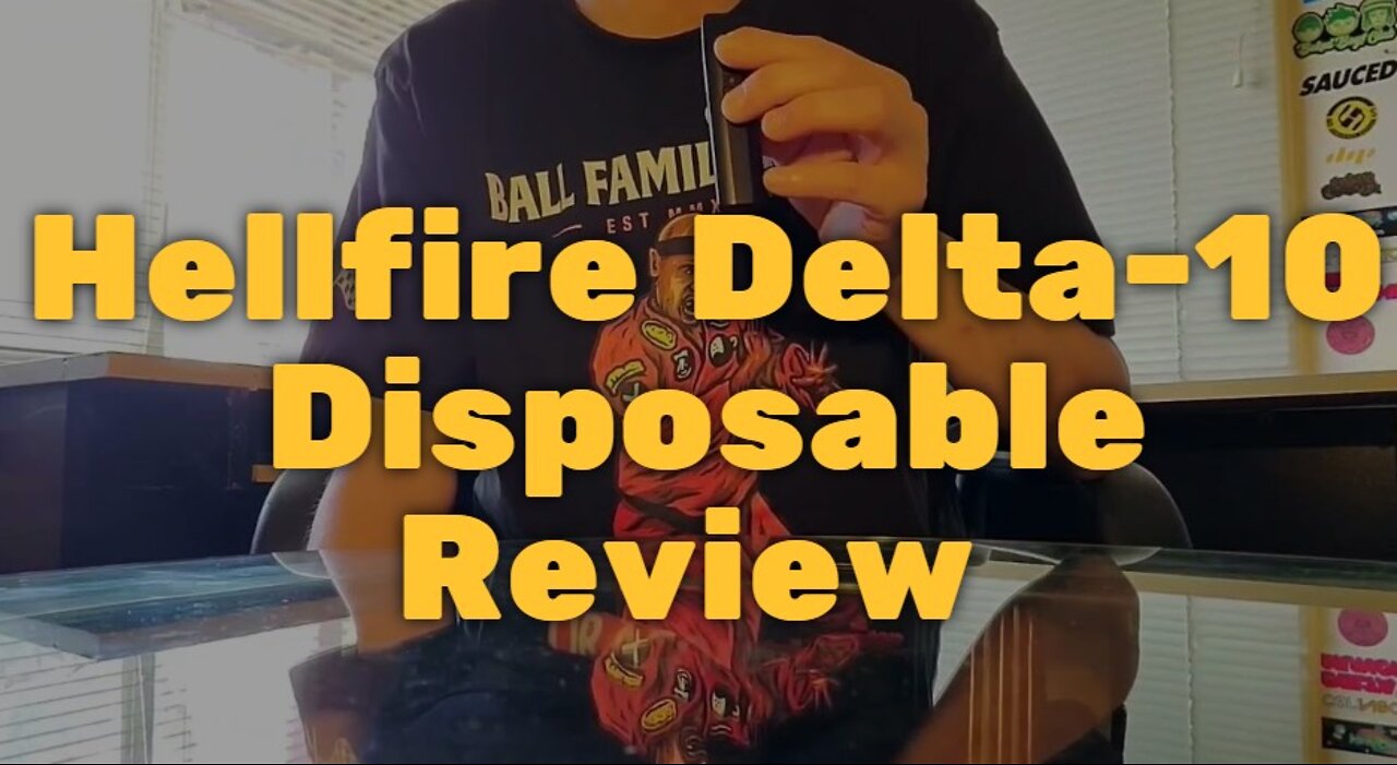 Hellfire Delta-10 Disposable Review - Best tasting Delta-10 so Far