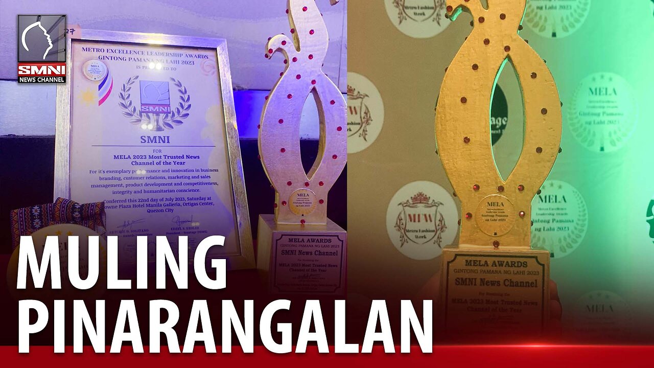 SMNI, kinilala bilang Most Trusted News Channel of the Year