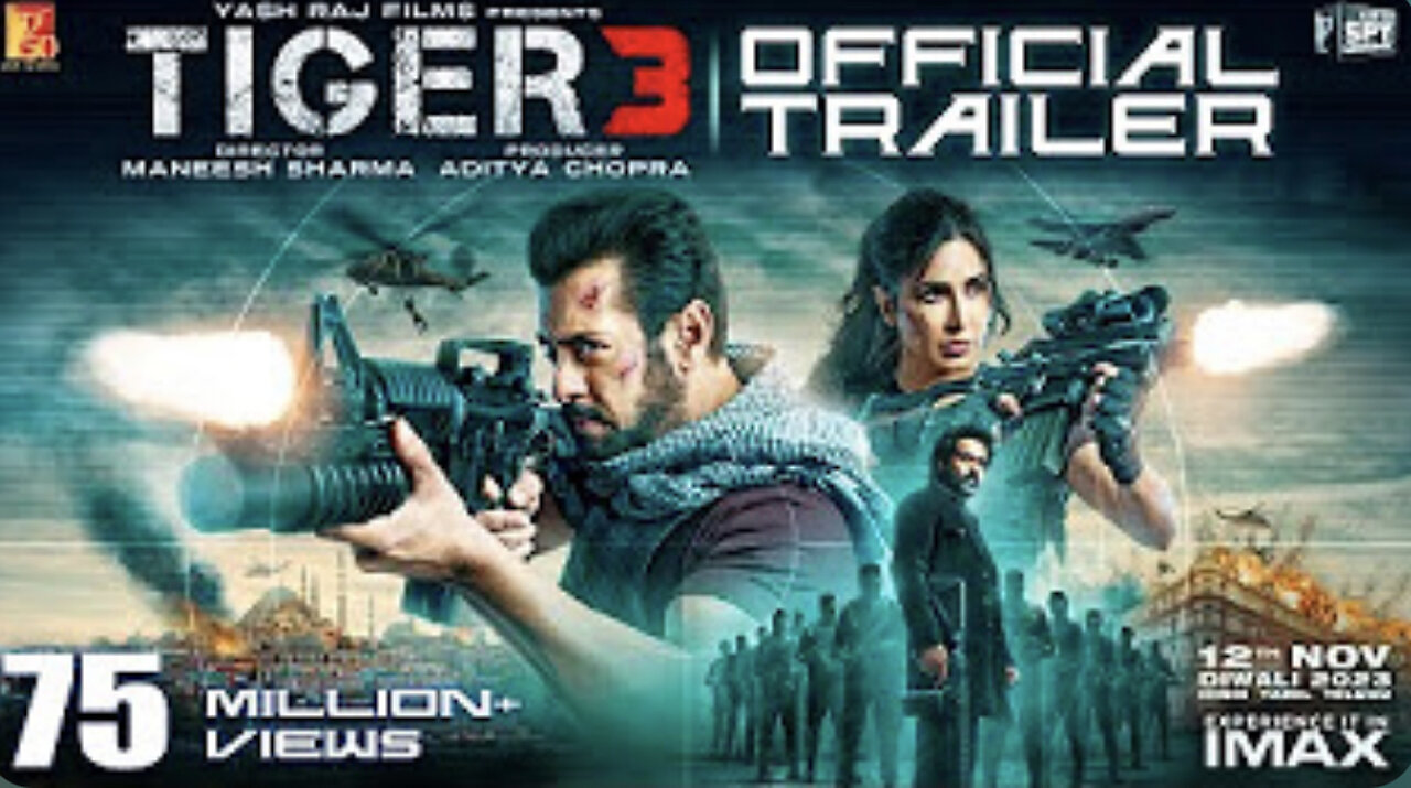 Tiger 3 Trailer | Salman Khan, Katrina Kaif, Emraan Hashmi | Maneesh Sharma | YRF Spy Universe