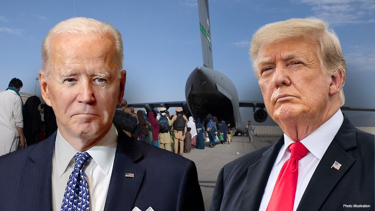 Trump Rips Biden Over Claim That Ex-Pres’ Agreement Led to Afghan Outcome