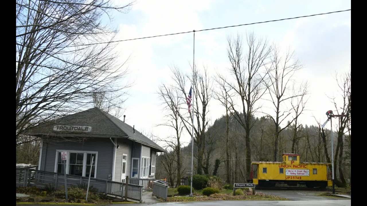 Troutdale Depot - Lee & Larry McGinnis Pt.1 02/27/21 - Video & Photos by Q Madp