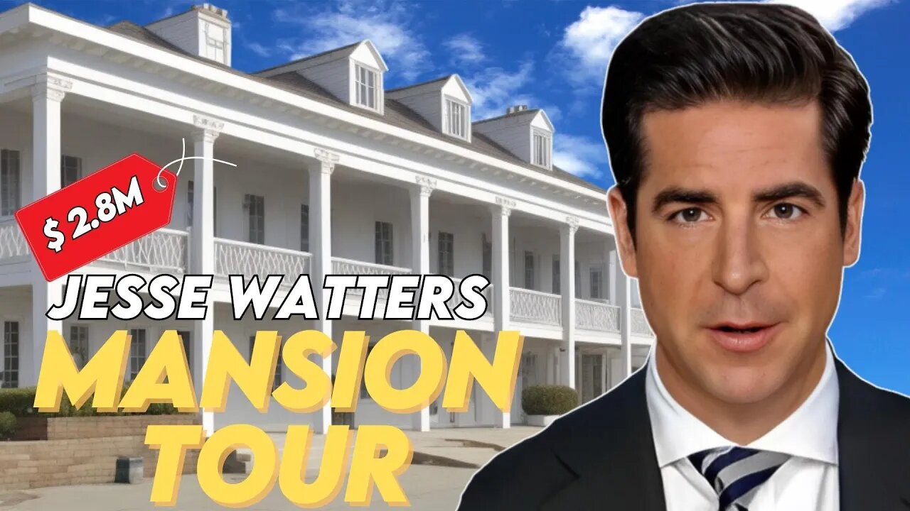 Jesse Watters | House Tour | Explore Fox News Host $2.8M New Jersey Mansion