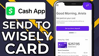 HOW TO TRANSFER MONEY FROM CASH APP TO WISELY CARD