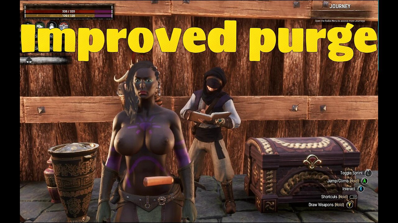 Conan Exiles Improved Purge Busty Boobs #Conanexiles