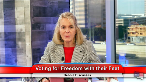 Voting for Freedom with their Feet | Debbie Discusses 12.22.21