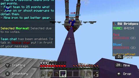 Protecting in Bridges Cubecraft