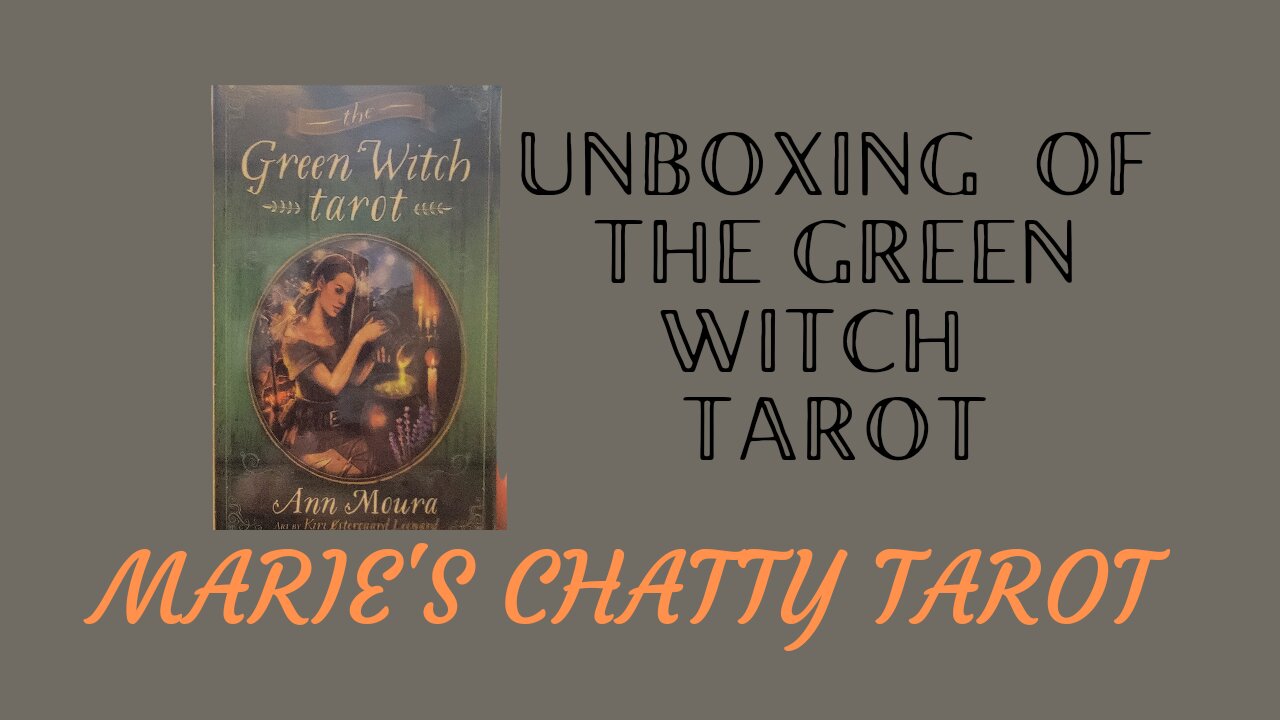 Unboxing of The Green Witch Tarot