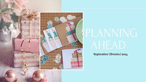 Planning Ahead | Gifting | Cards | 2024
