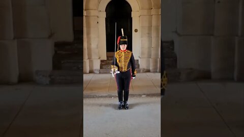 changing of the Guards underneath the arc #horseguardsparade