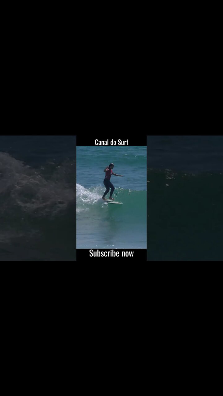 Chloé Calmon shines in the quarterfinals of the Huntington Beach Longboard Classic!