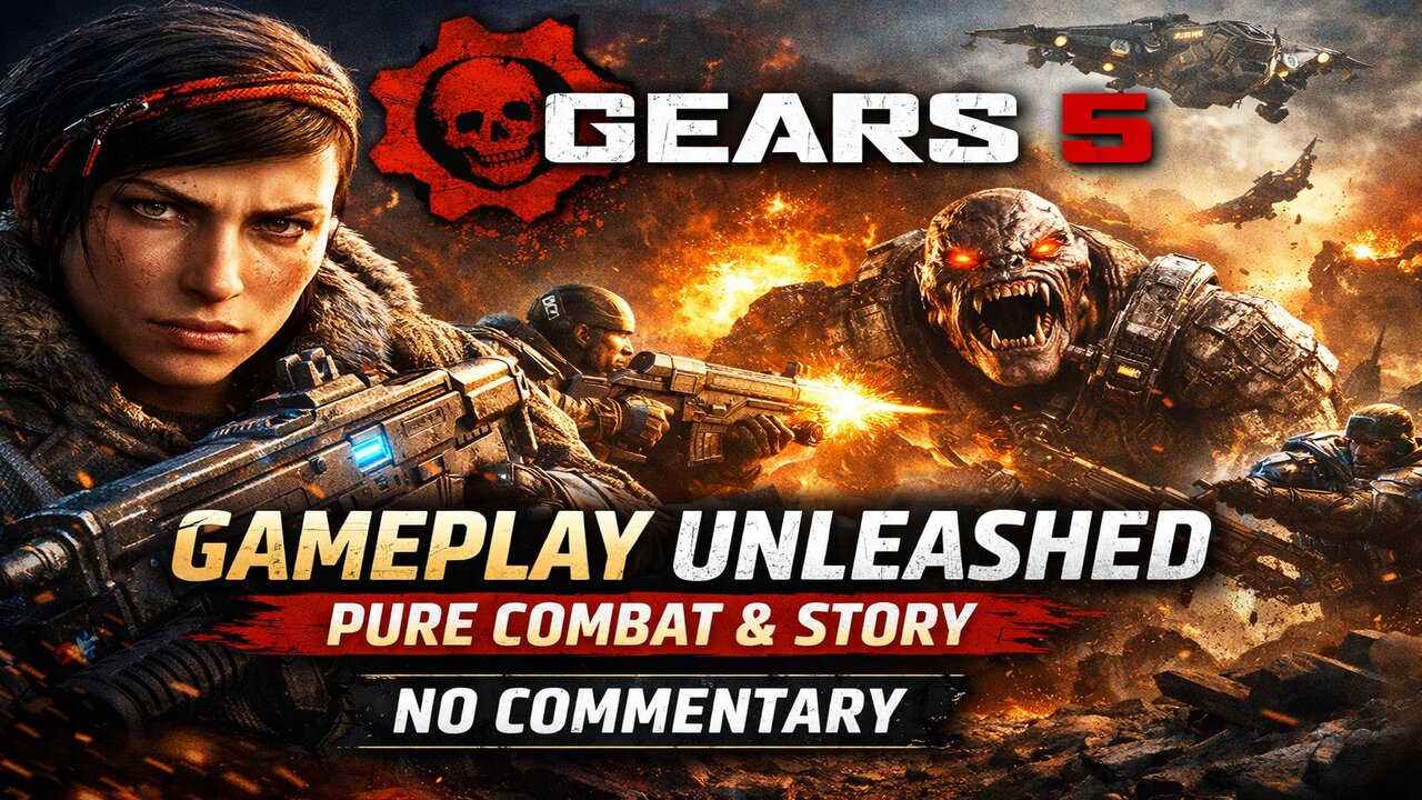 Gears 5 Gameplay Unleashed – Pure Combat & Story (No Commentary)