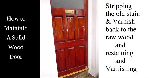 How to Maintain a Solid Teak Door