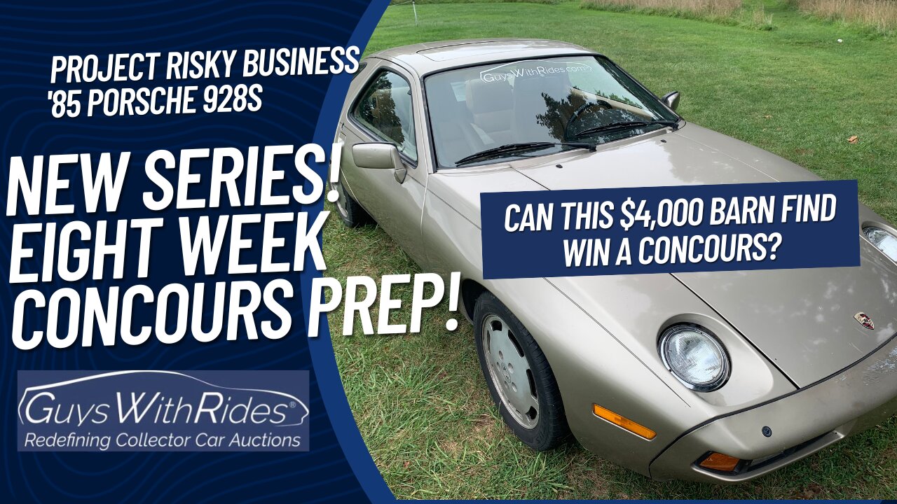 How To Prepare a Porsche 928 For Concours Competition