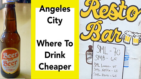 Angeles City Philippines - Where To Drink Cheap