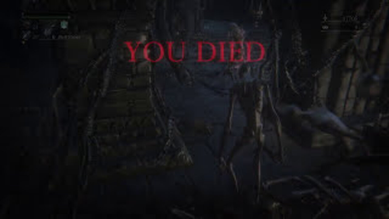 Defiled Dungeon Failure. Bloodborne JM Stream Clip.