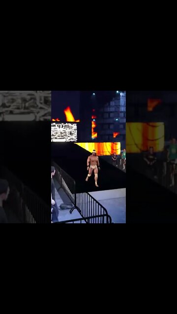WWE 2k22 Jimmy Snuka Entrance #shorts